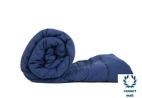 EAlm 200 GSM Microfibre Comforter Double Bed for Winter | Luxurious Quilt Blanket Double Bed | Soft Microfiber Qulits AC Comforters | Size 90X60 Inch  NavyBlue - Free Size, Navy Blue, Cotton, Pack of1